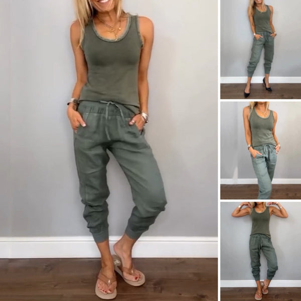 HANNELIESE - SET AUS TOP UND JOGGER-HOSE