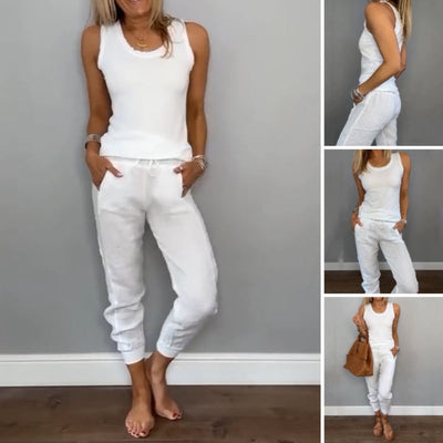 HANNELIESE - SET AUS TOP UND JOGGER-HOSE