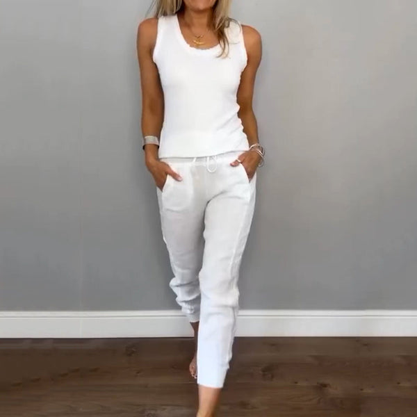 HANNELIESE - SET AUS TOP UND JOGGER-HOSE