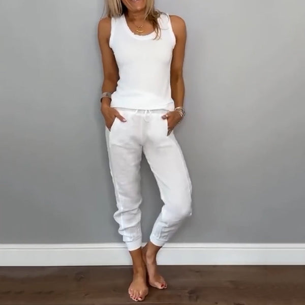 HANNELIESE - SET AUS TOP UND JOGGER-HOSE