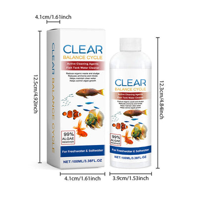 2+1 Gratis | AquaKlar™ Kristallklares Aquarium