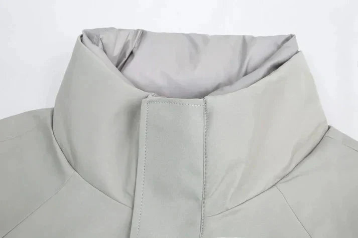 Stylische Winter-Daunenjacke für Skifahrer – Hochwertige Isolierung und Komfort