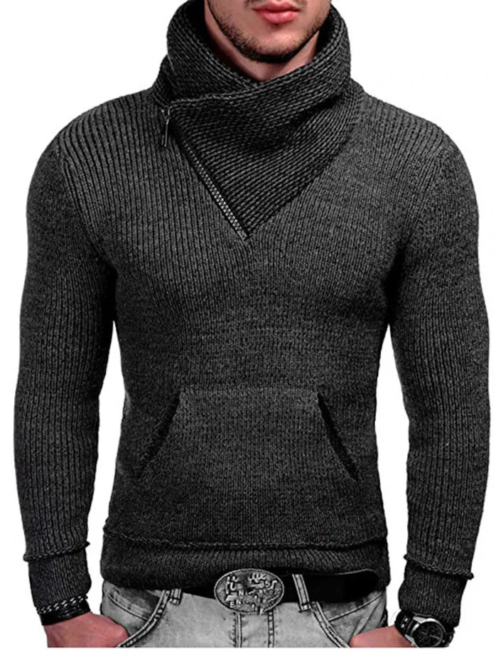 Stylischer Harajuku-Strickpullover für Herren – Trendiges Design und außergewöhnlicher Komfort