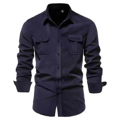 Stylisches Herren-Cordhemd für Herbst und Winter