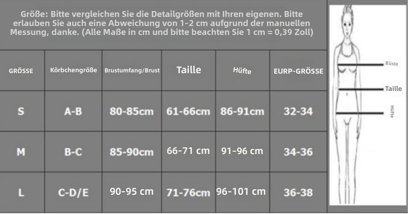 Heidi Mode | Bikini mit Samtträgern