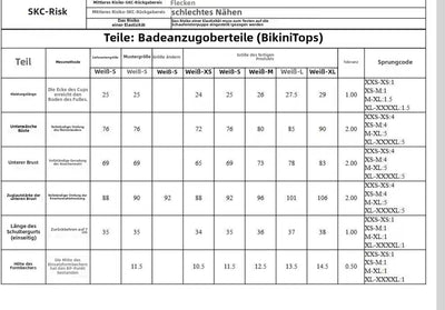 Heidi Mode | Split Badeanzug Hüftrock