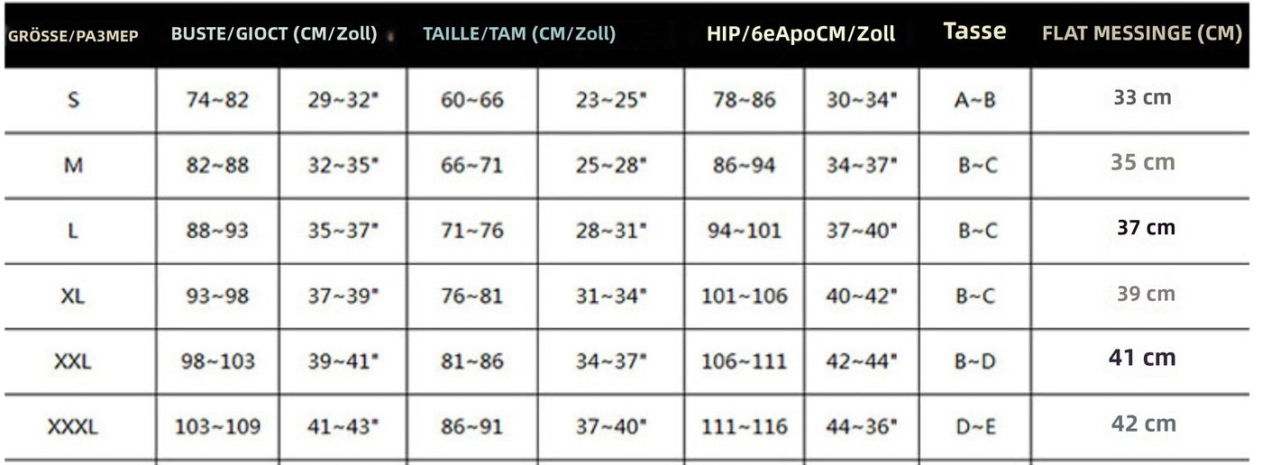 Heidi Mode | Große Größe Rock flach Winkel Split Bikini