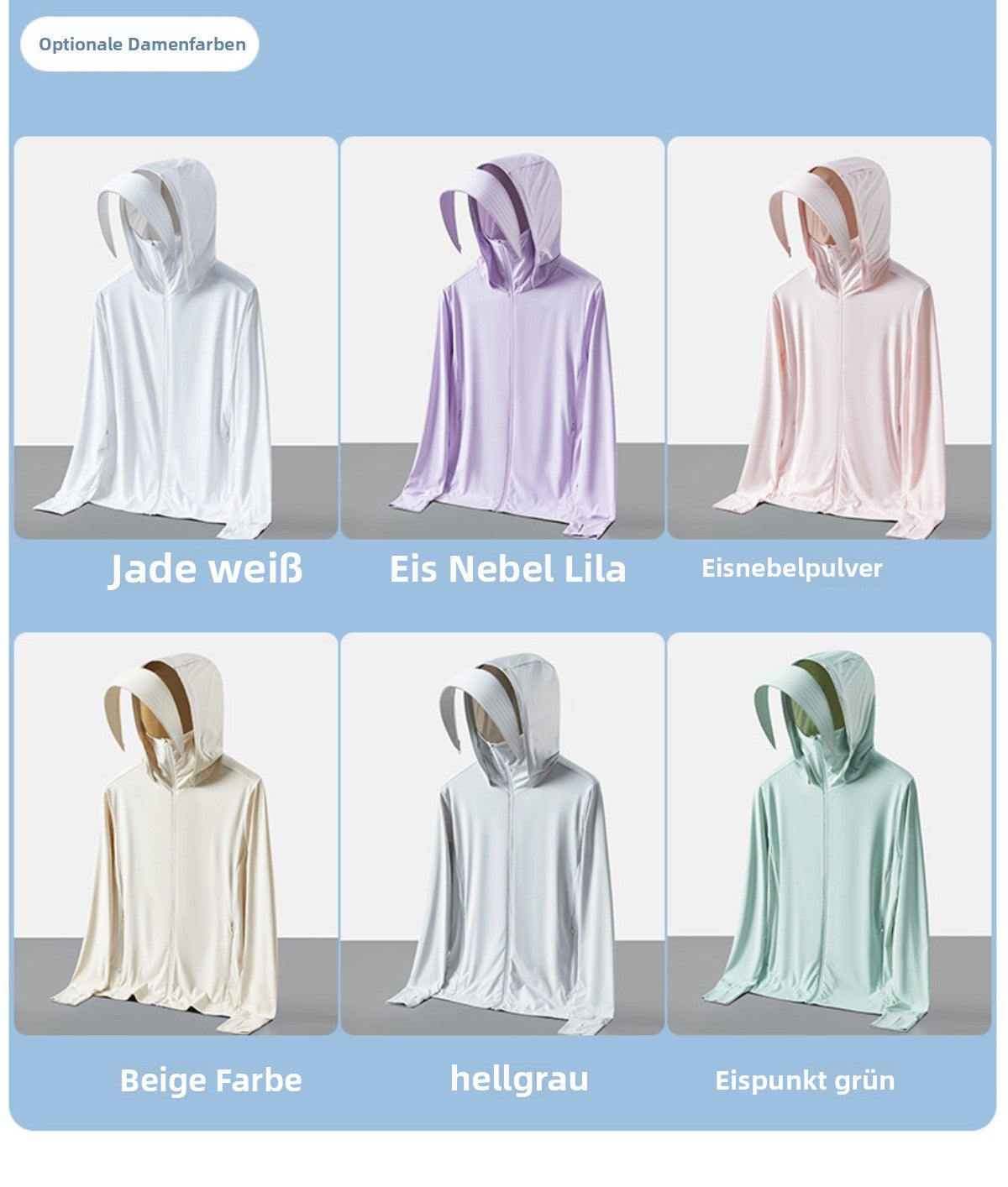 Heidi Mode | Ultradünne, atmungsaktive, lockere Sonnenschutzkleidung