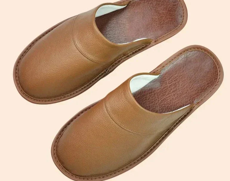 Vegane Lederslipper für Herren