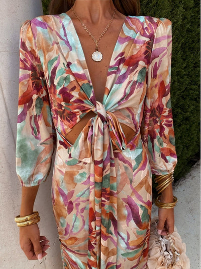 Danika | Elegantes Kleid mit Cut-Out