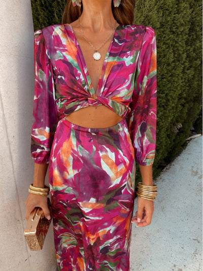 Danika | Elegantes Kleid mit Cut-Out