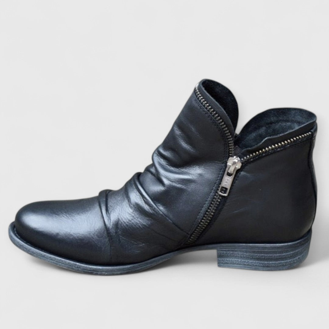 KARYLLE | Zipper-Stiefeletten