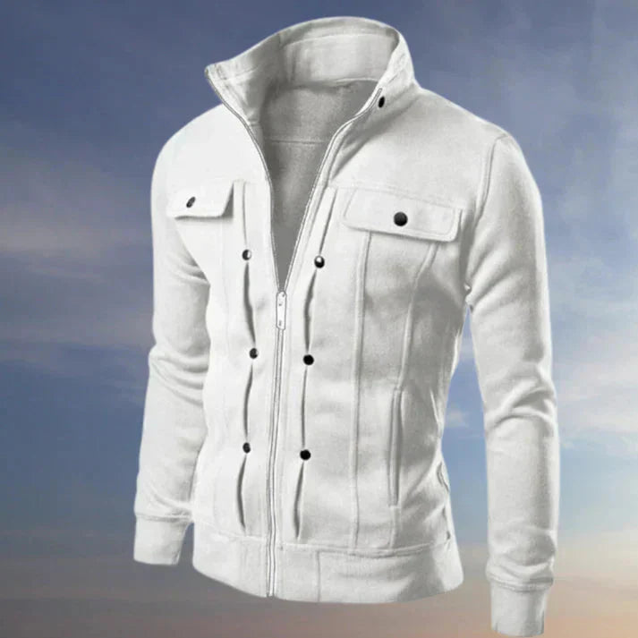 Vielseitige Herrenjacke mit Reißverschluss für moderne Looks