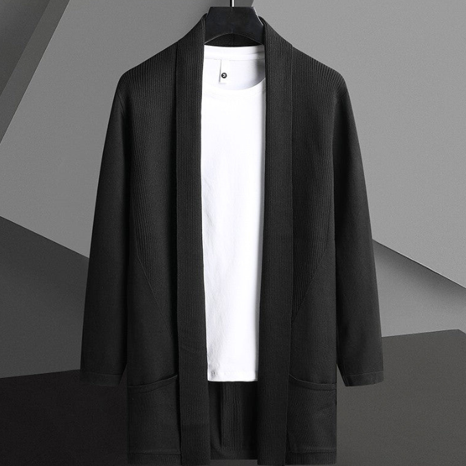 Beiläufige Winter-Strickjacke für Männer