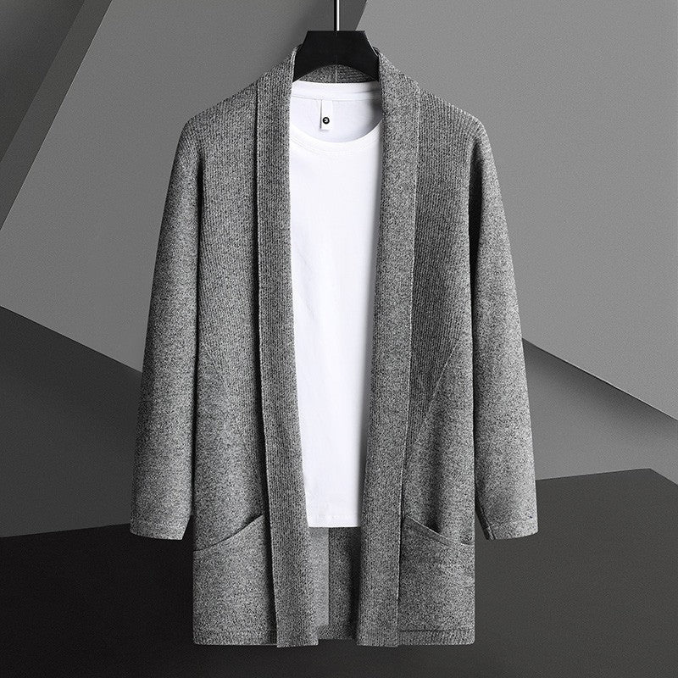 Beiläufige Winter-Strickjacke für Männer