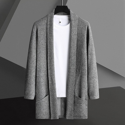 Beiläufige Winter-Strickjacke für Männer