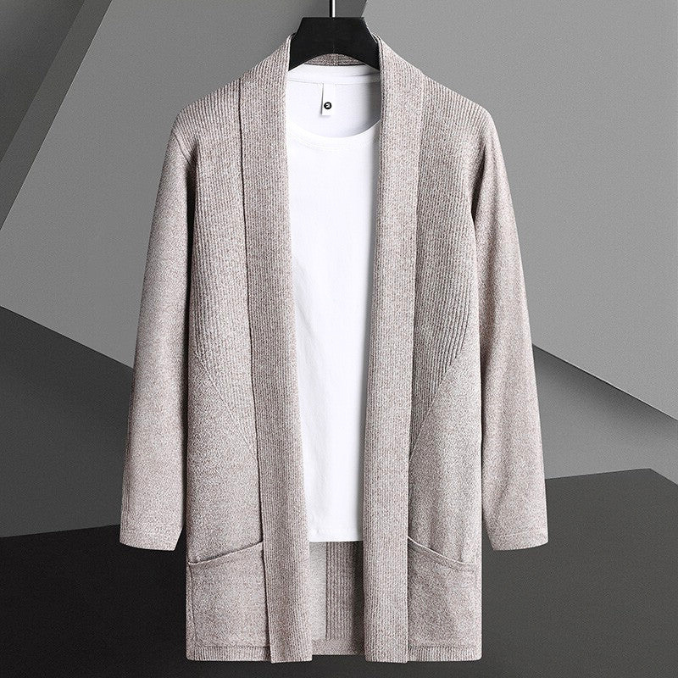 Beiläufige Winter-Strickjacke für Männer