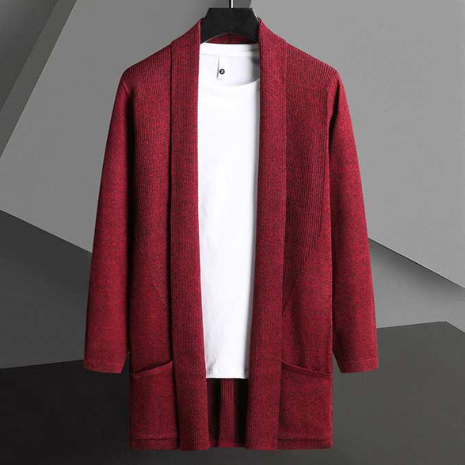Beiläufige Winter-Strickjacke für Männer