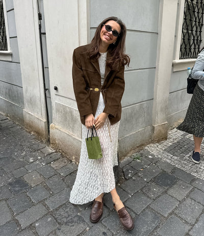 Vintage Wildlederjacke - Eleganter Stil für jeden Anlass