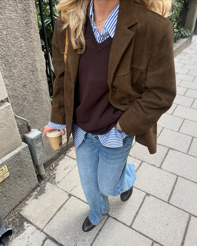Vintage Wildlederjacke - Eleganter Stil für jeden Anlass