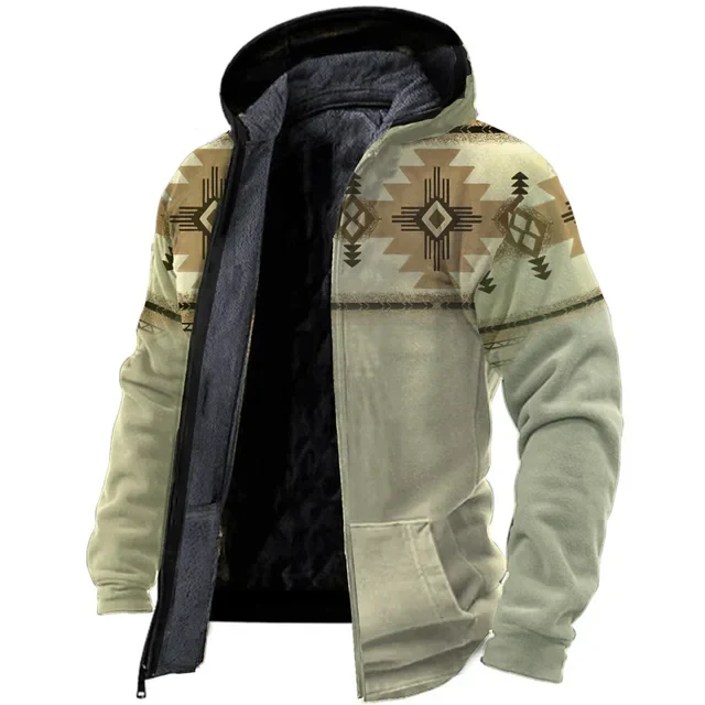 Warme Vintage-Fleecejacken für stilvolle Outfits