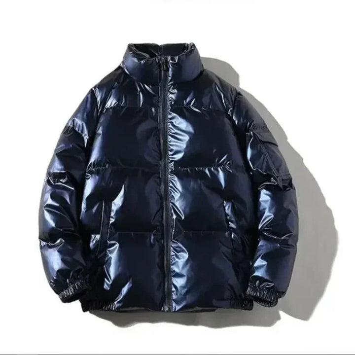 Wärmende, gesteppte Puffer-Winterjacke für Herren