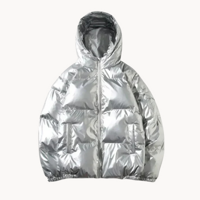 Wärmende, gesteppte Puffer-Winterjacke für Herren