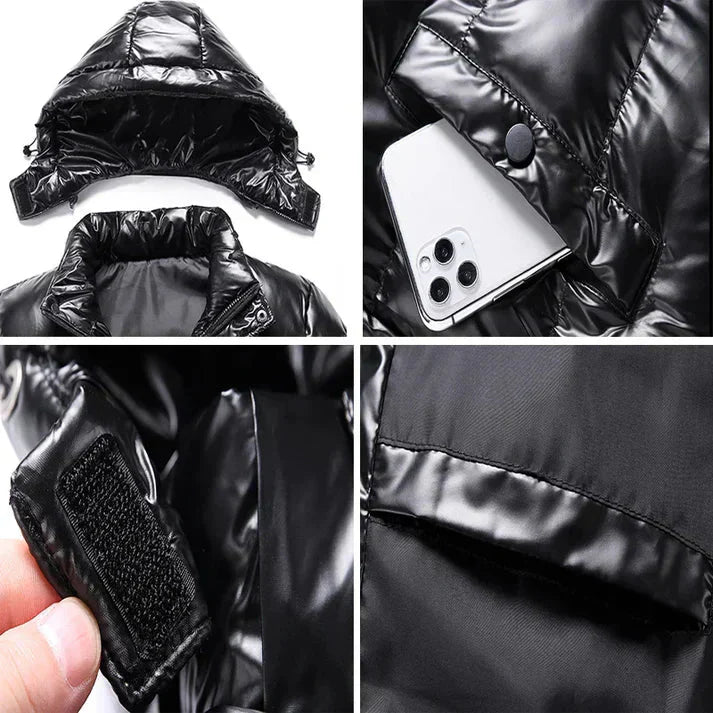 Wärmende Steppjacke für Herren – Stilvoll durch den Winter