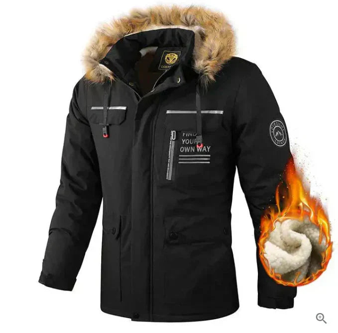 Wasserdichte Winterjacke für Herren - Komfort und Stil vereint