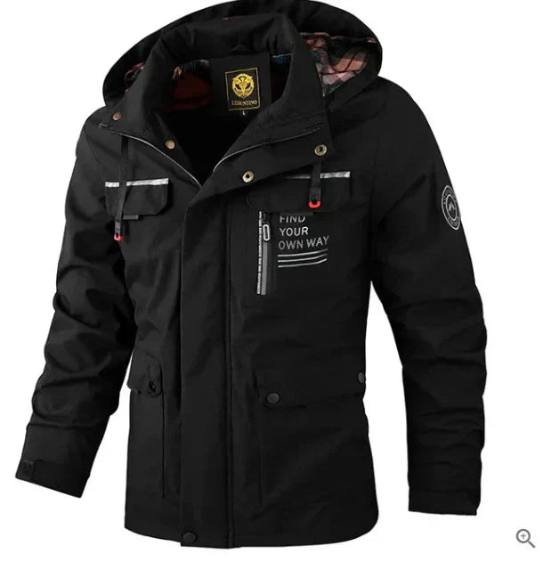 Wasserdichte Winterjacke für Herren - Komfort und Stil vereint