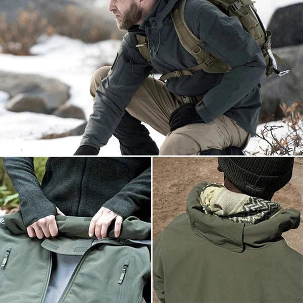 Wasserfeste Militärjacke für alle Wetterlagen - Strapazierfähig und Stylish