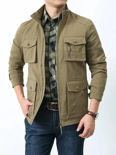 Wetterfeste Nylon-Outdoorjacke für Herren – Ideal für jedes Abenteuer