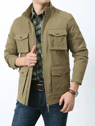 Wetterfeste Nylon-Outdoorjacke für Herren – Ideal für jedes Abenteuer