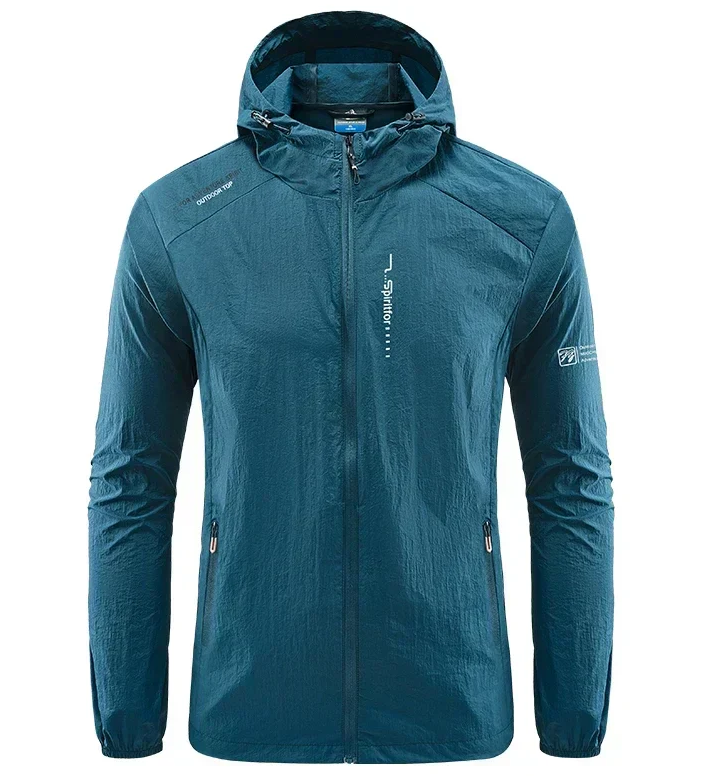 Wind- und wasserdichte Herrenjacke für ultimativen Komfort