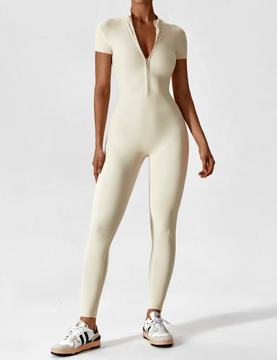Lina | Nahtloser Full-Zip Bodysuit