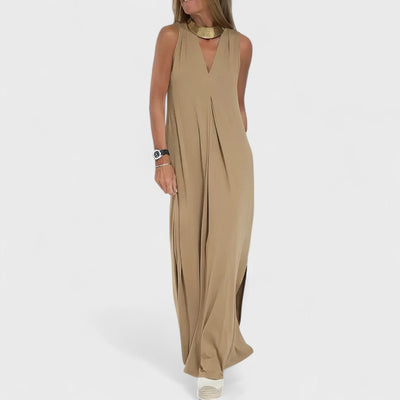 Livana – Maxikleid mit raffinierter Drapierung