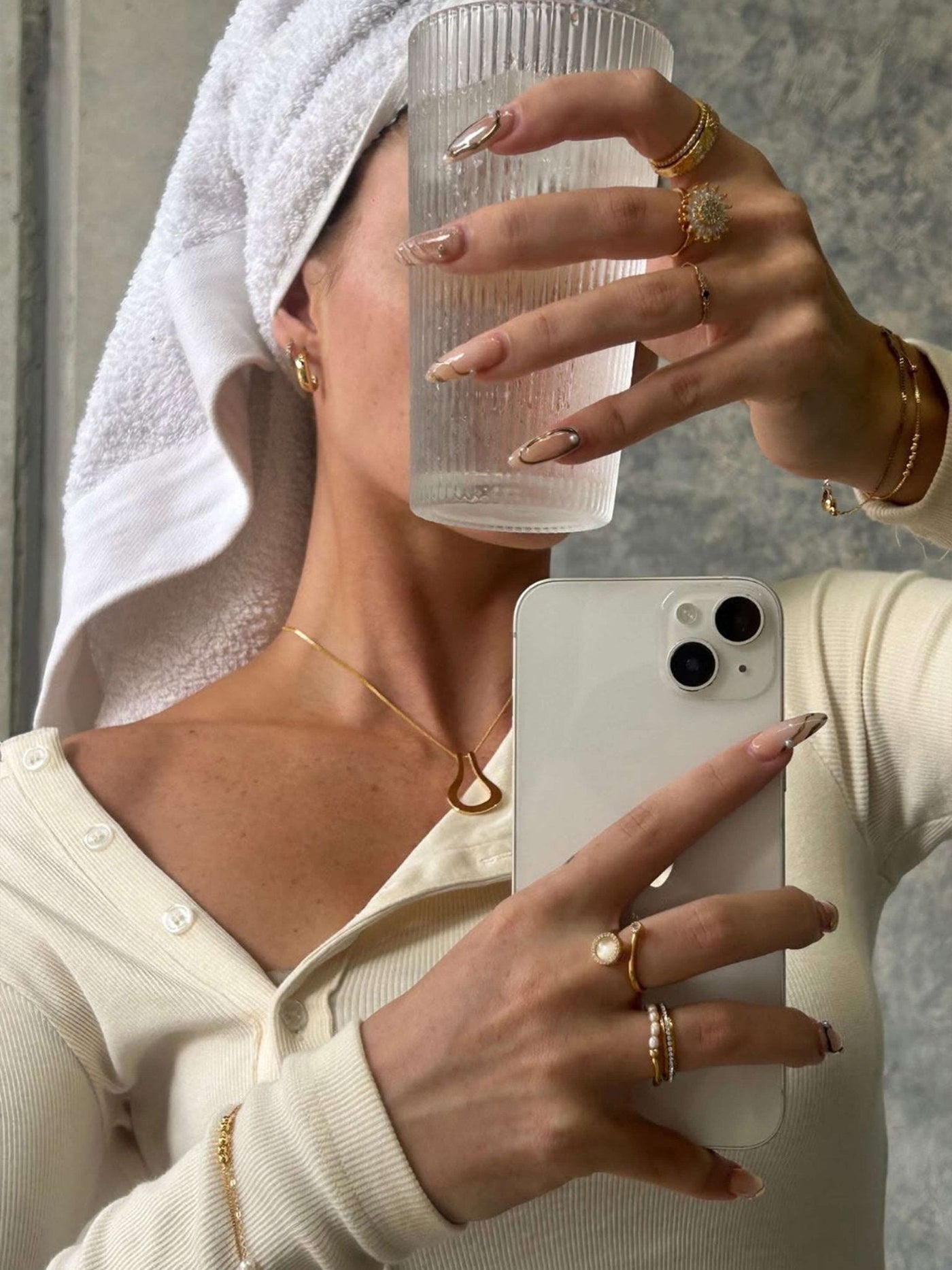 Eliz Angst-Spinner-Ring-Set